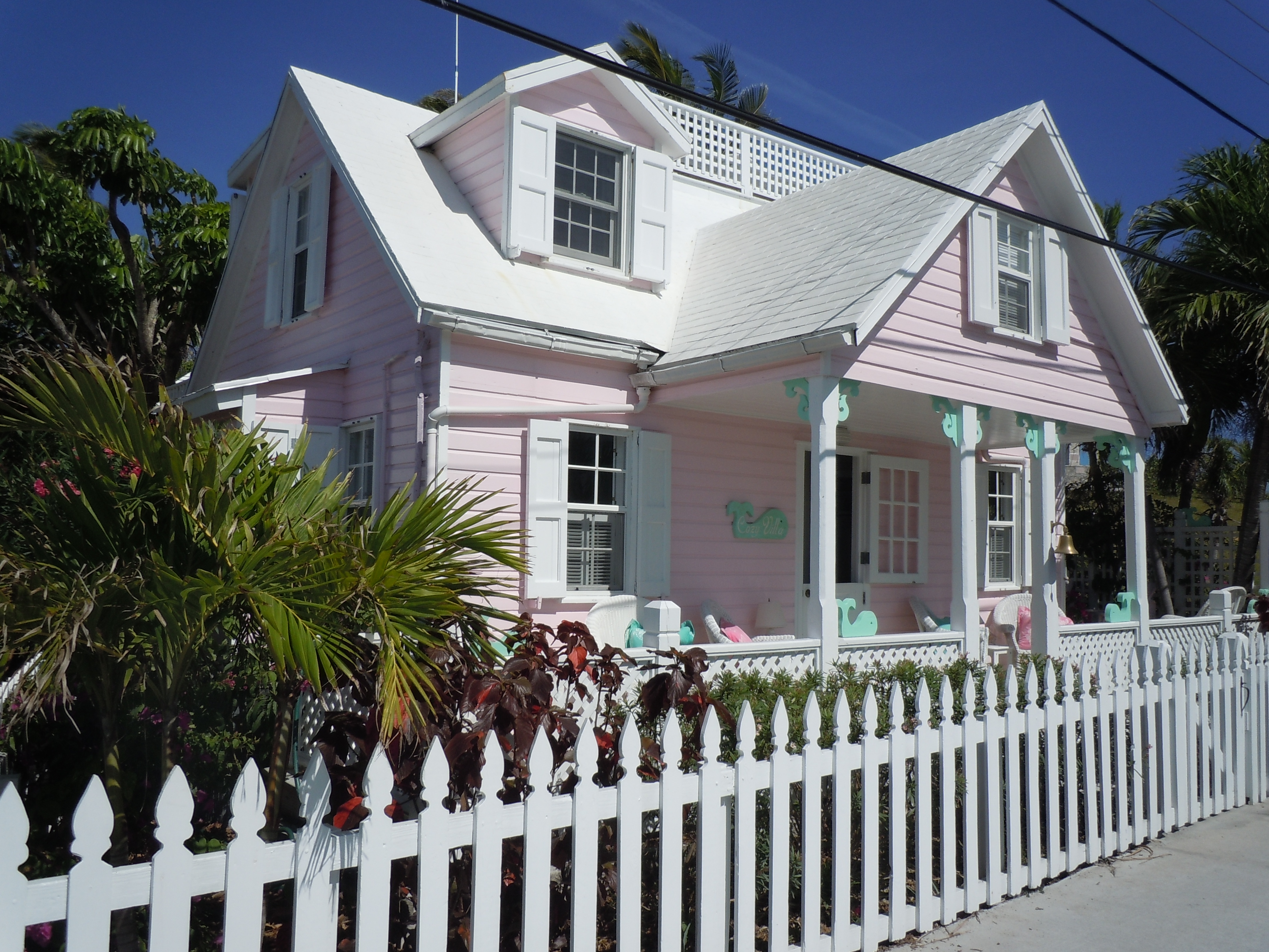 Hope Town harbour on Elbow Cay in the Bahamas from Coldwell Banker Real Estate